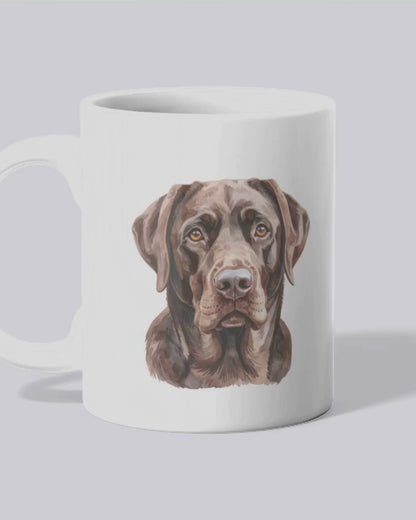 Chocolate Labrador Mug