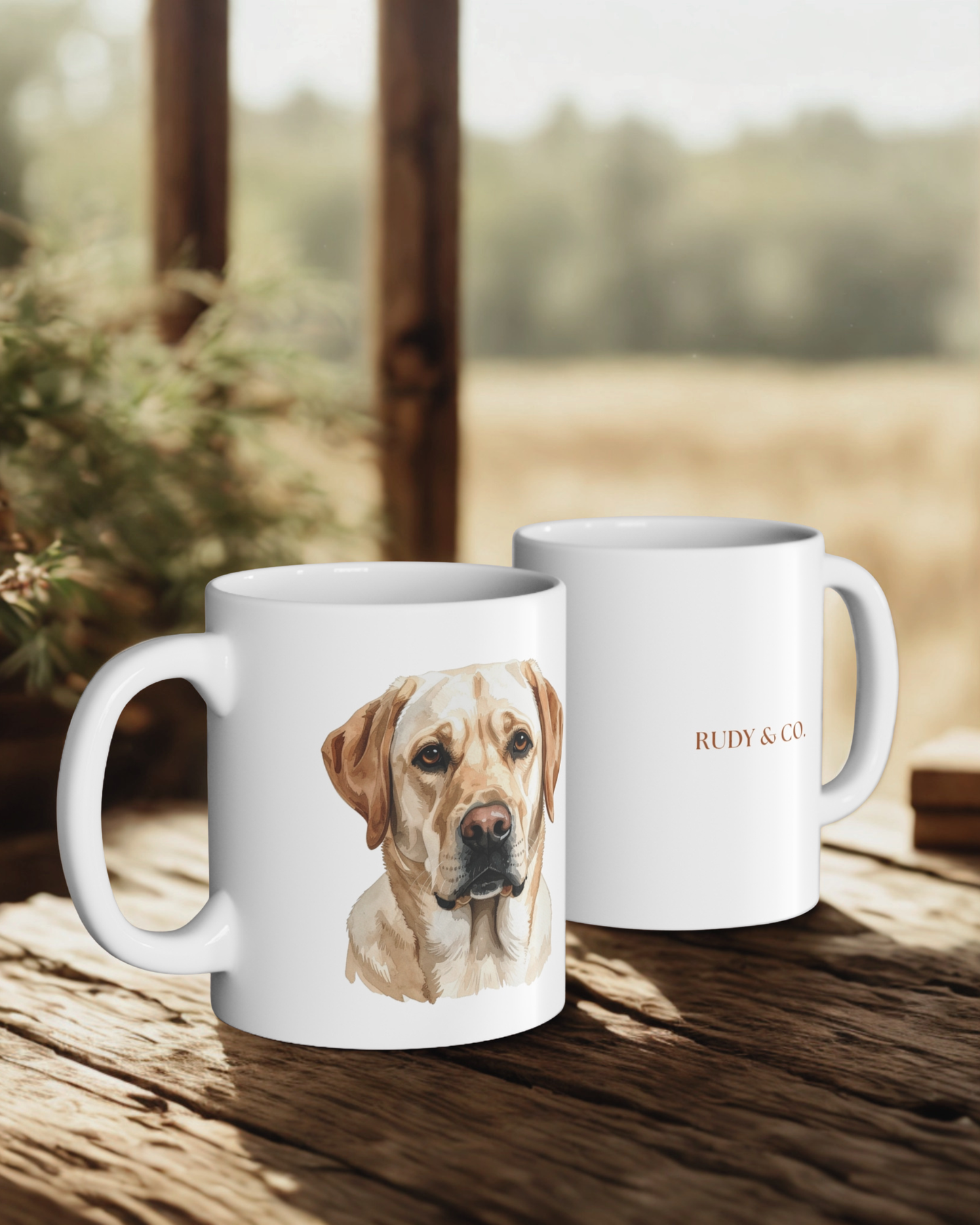 Yellow Labrador Mug